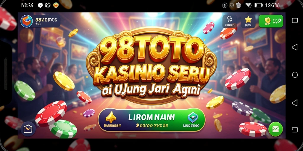 Tampilan gameplay Kasino yang mendebarkan di 98TOTO.
