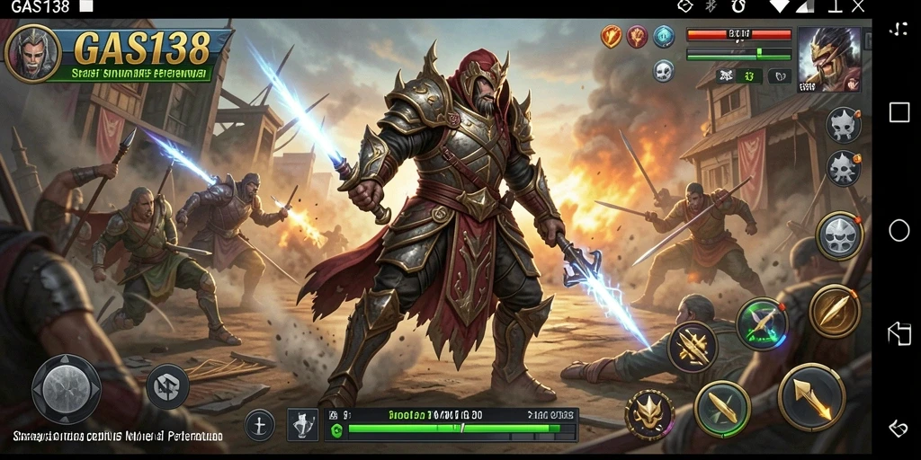 Tampilan gameplay GAS138 yang menantang dalam strategi pertempuran.