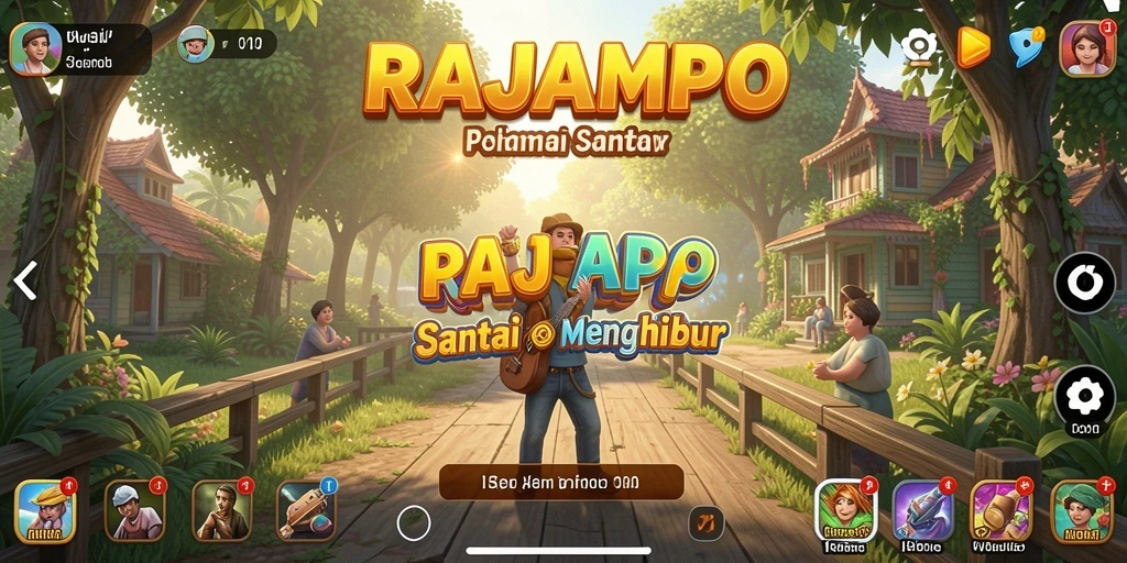 Tangkapan layar permainan RAJAMPO yang mengasyikkan dan penuh warna.