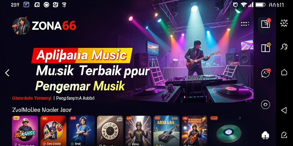 Tampilan gameplay ZONA66 yang interaktif dan menyenangkan.